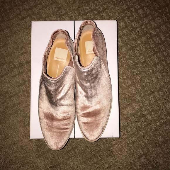 Dolce Vita Rose Velvet Bootie sz 9 - Picture 3 of 6